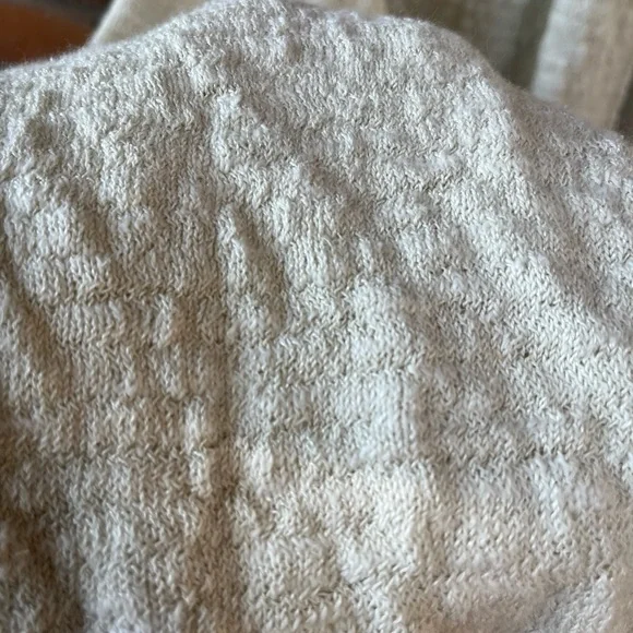 Eileen Fisher Linen Cotton Blend Hooded Cardigan Sweater Size XL - Picture 3 of 7